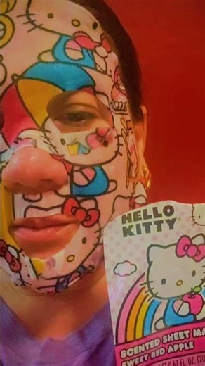 Hello kitty mask it's good for a good present