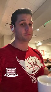 Starting my pilgrimage to Tampa for the playoffs 🏈🏴‍☠️ #GoBucs #NFLPlayoffs #NFL #football #airport | Roberto Portales