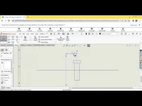 Knuckle joint in solidworks