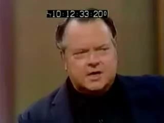 Orson Welles explains the fake psychic method of "Cold reading": How it works, how it becomes easier the longer is done and, how it can trap the phony psychc. Around 1970s.