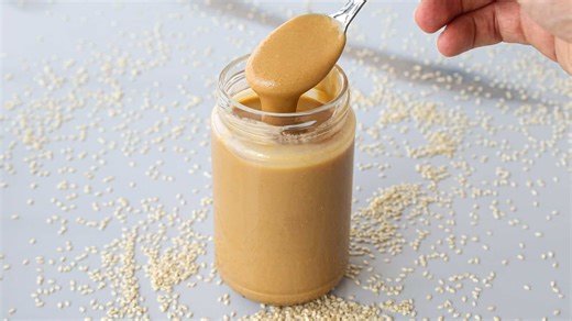 Easy Homemade Tahini Recipe | How to Make Tahini Paste