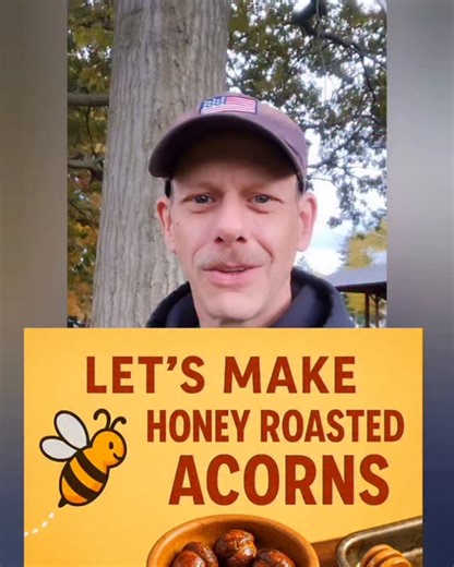 Let's make honey roasted acorns! I've already shown you that acorns are edible here's one tasty treat that you can make out of them. Are any of you going to actually try this? #theherbguy #herbsmadeeasy #natural #acorn #healthyfood #homemadefood #homemade #homestead #howto #recipe | EarthBound Greens
