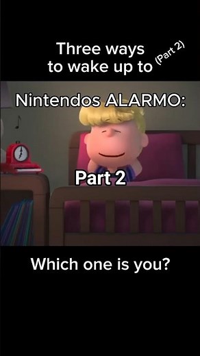 Waking Up to the Nintendo Alarmo Clock Be Like… ⏰🎺😵 Part 2