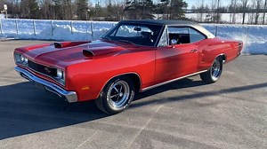 Sold Sold Sold! Here is a beautiful 1969 Dodge Coronet R/T just completely restored and painted in Dodge R4 Bright Red. It has a 440 CI engine that is fresh and runs strong. The 440 is back by a 727 automatic transmission and a Dana 60 rear end with Sure-Grip and 3:54 gears. This Coronet has the factory N96 Ramcharger cold air intake system. The mileage is accurate as this car was used for racing for many years and saw little to no road driving. Build sheets were found in 2 locations during rest