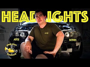 VX Commodore Headlight install | DRL Halo | Headlight Halo |