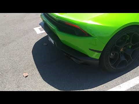 Lamborghini Huracan Idle Engine Sound