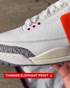 More looks at the Air Jordan 3 “White Cement” Reimagined. | Jordan Release Dates