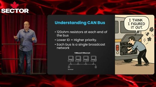 SecTor 2025 | CAN Bus for Car Nerds and Security People Who Should Know Better | Geraldo Netto