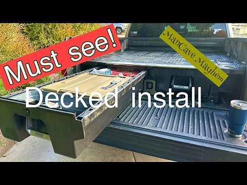 Installing a Decked system on a 2017 Ford F-150