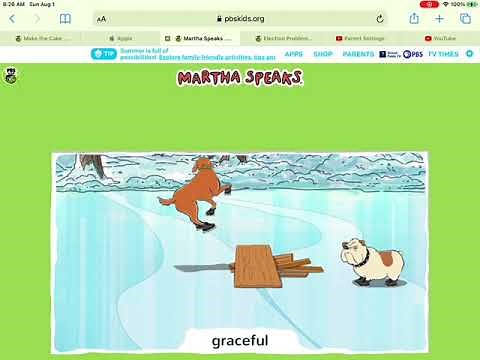PBS Kids Martha Speaks Dogs On Ice