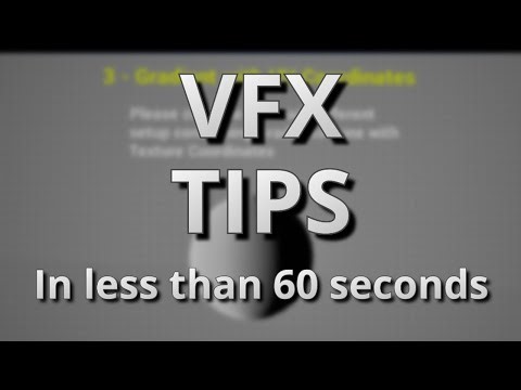VFX Tips in less than 60 Seconds - Gradient with UV Coordinates
