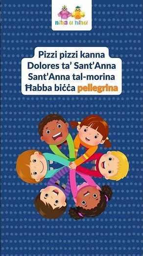 Pizzi Pizzi Kanna | Classic Maltese Nursery Rhyme & Children's Game 🎶 Nina u Ninu