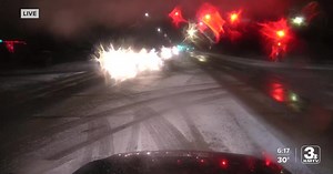 A look at road conditions Thursday morning