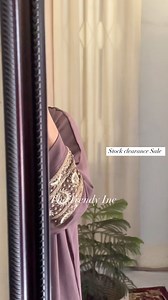 91 reactions | Only few abayas left at Stock clearance Price ♥️✨...