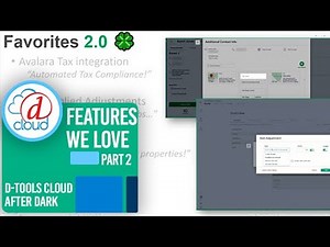 D-Tools Cloud After Dark: Features We Love Part 2