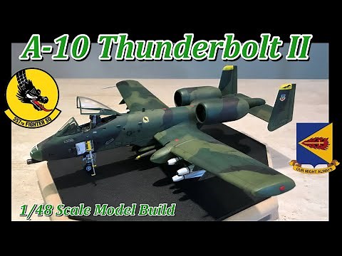 Building the Tamiya 1/48 Scale A-10 Thunderbolt II Strike Aircraft