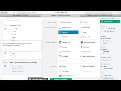Qualtrics Survey Tutorial