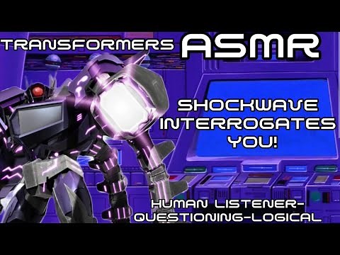 [Transformers ASMR] Shockwave Interrogates You! (Human Listener) [Roleplay]