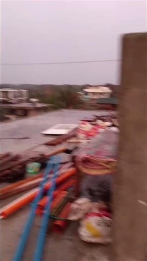 aftermath of the typhoon.