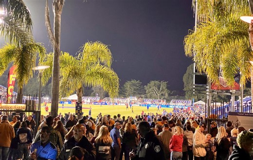 Young Soccer players flock to see U.S. Women's National Soccer Team Win
