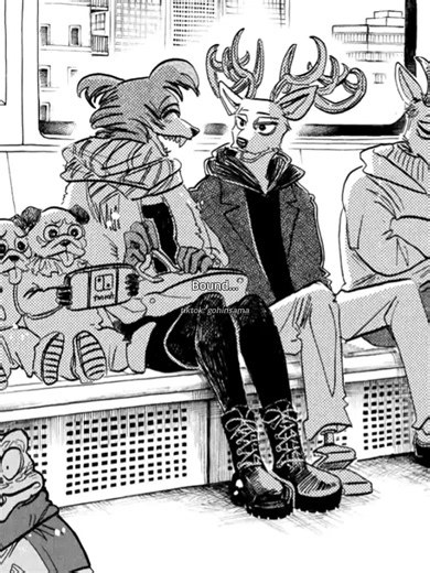 Explora el Romance entre Louis y Juno en Beastars