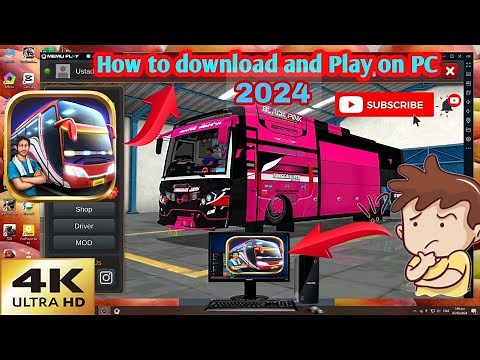 How to download & Play Bus Simulator Indonesia on PC 🤔