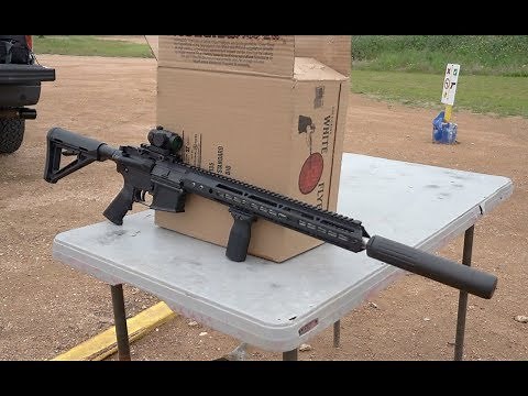 Shooting the Bear Creek Arsenal AR15 Suppressed