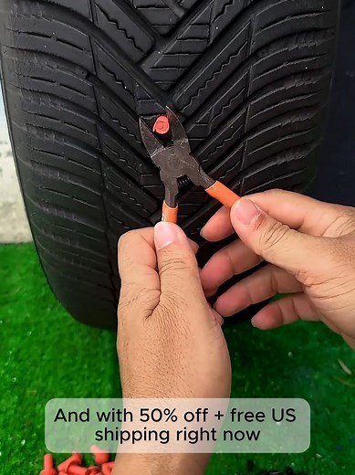 67 reactions | This powerful tire repair tool has already helped...