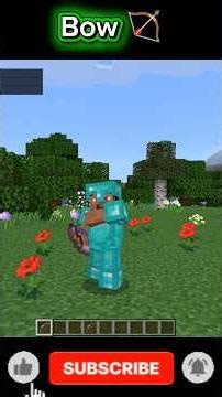 Every Best Enchantment In Your Minecraft Bow 🏹 #minecraft #Bow