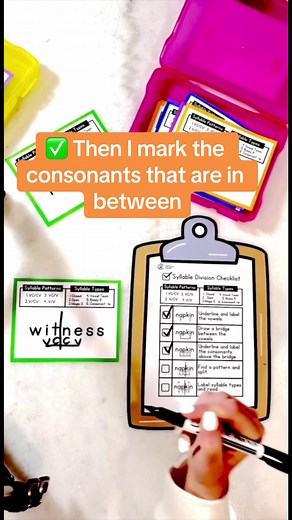 IMSE Orton-Gillingham Syllable Division! #syllabledivision #scienceofreading #dyslexiateacher #readingintervention #literacymatters #literacycoach #readingteacher #learningsongs #syllablesongs #kindergartenreading #firstgradereading #secondgradesquad