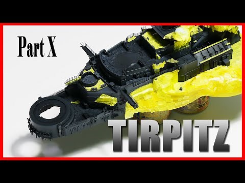 1/350 Tirpitz (Revell) Build part10