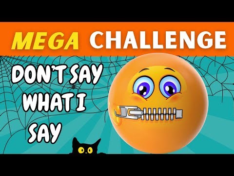 Avoid Saying What I Say 🎃 SPOOKY CHALLENGE 👻 | Don’t Say What I Say | #quiztime #trivia