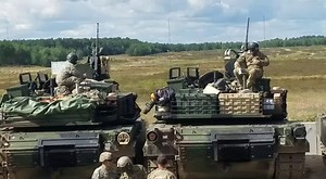 Hold on to your seat! #StrongEurope is training again!💥 #BOOM 2-12 CAV Abrams tankers are conducting Live Fire & Screening Training on Konotop Training Range at DTPA, 🇵🇱 #Poland, to hone their lethality as a fighting force! #WeaponsWednesday #WatchNow #Tank #DefenderEurope U.S. European Command (EUCOM) U.S. Army Supreme Headquarters Allied Powers Europe (SHAPE) Ministerstwo Obrony Narodowej | U.S. Army Europe and Africa