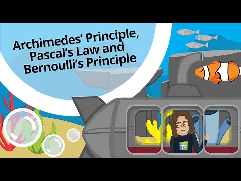 Archimedes' Principle, Pascal's Law and Bernoulli's Principle
