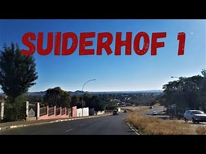 WEEKEND DRIVING THROUGH SUIDERHOF SUBURB IN WINDHOEK NAMIBIA SOUTHERN AFRICA PART 1