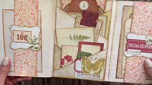 Poppy Love Folio, March Gold Project, Digital Product, Junk Journal Folio, Floral, Junk Journal, Digital Junk Journal, Junk Journal Folio, - Etsy