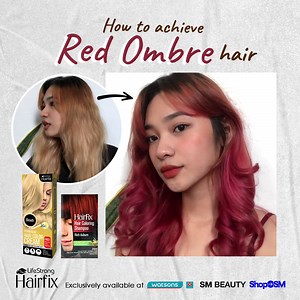 Score your hair bucket list! 🤩 The dreamiest shade Red Ombre can be achieved with just the right hint of Hairfix Rich Auburn Hair Color Shampoo for just P69 only! ❤️ ✨Enriched with Olive Oil extract ✨Easy to use ✨Ammonia-free Check out Hairfix E-Catalogue: https://bit.ly/HairfixECatalogue2021 More ways to shop: 📍 Visit any of our 800 stores nationwide 💻 Watsons Online: https://bit.ly/HairfixAtWatsonsPH 💻 Watsons Shopee: https://bit.ly/HairfixAtWatsonsShopee 💻 Watsons Lazada: https://bit.ly/