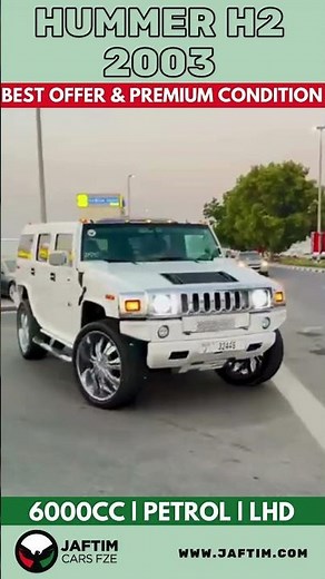 Beastly 2003 HUMMER H2 Walkaround | 6.0L | Chrome Rims | Sunroof | LHD SUV Review