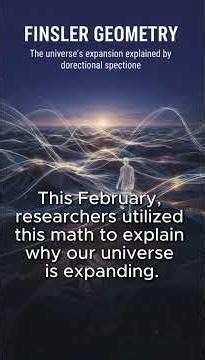 Finsler geometry #physics #universe #cosmology #darkenergy #astrophysics #futuretech #spacetime