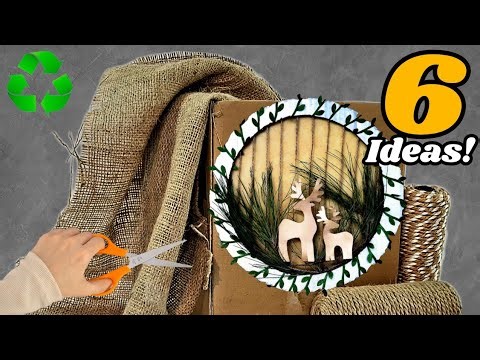 Transforming Cardboard into Handmade Crafts | Innova art#innovaart#reusecrafts#decor