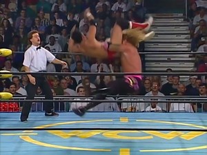 I was so fortunate to have been able to work with Chavo and Eddie. They had just come to WCW after killing it in Japan and Mexico. He was being fed top talent like Malenko and Flair out the gate. This was Chavo's first WCW PPV and the skills he brought to the table were unmatched. Only guy to pull this of at the time...The CHAVO BOMB💎✨ | Diamond Dallas Page
