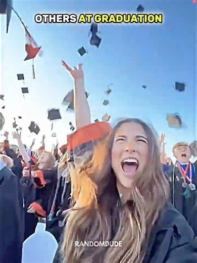 Normal celebration VS King of graduation