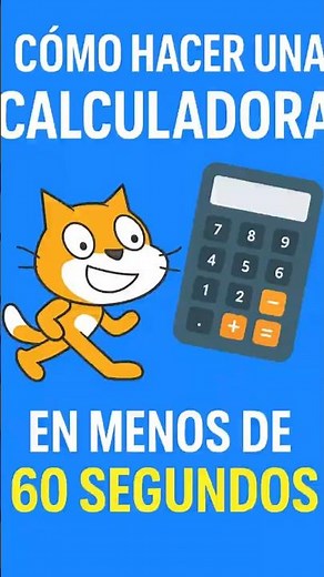 Cómo hacer una Calculadora en Scratch en menos de 60 segundos 🔥