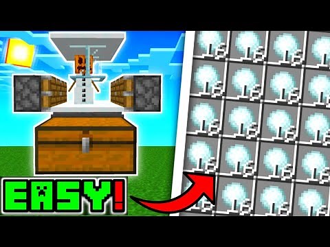 🦅 Minecraft Bedrock 1.19 | EASY AUTOMATIC SNOW FARM TUTORIAL!