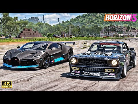 FH5 ULTIMATE DRAG RACE! MUSTANG GT, FXX, SVJ, MCLAREN P1, MT900 GTR, JESKO, F1 GT, NEVERA, F50 GT