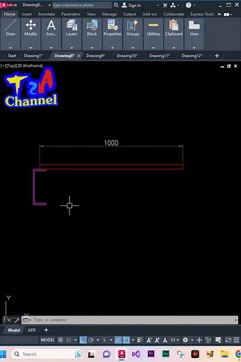 Lệnh COPYM copy chia đều trong autocad #autocad #autocad2d #autocadtutorial #autocaddesigning #autocadtip