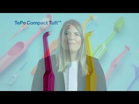 How to use TePe Compact Tuft