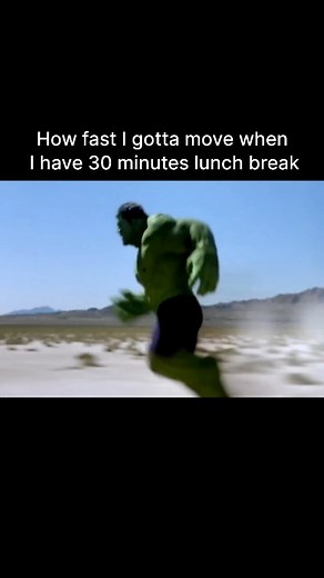 Me on my lunch break moving like I only got 6 seconds of screen time 💀 “How fast I gotta move in my 30 minute lunch break is honestly disrespectful.” #relatable #9to5life #workhumor #adultingstruggles #corporatelife #memesdaily #genzmemes #viralreels #fyp | Cawncept IG