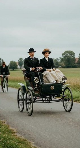 The First Car Ever Was Basically a Death Trap 😱 (Patent-Motorwagen 1886)