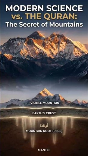 Mountains as Anchors: Quran Revealed Isostasy First